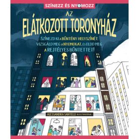   Alessandra Santelli: Színezz és nyomozz: Az Elátkozott Toronyház