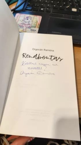 Orgován Ramóna: Rendbontás - Éldekorált kiadás (névreszólóan dedikált)