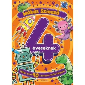 Foglalkoztató: Mókás színező 4 éveseknek