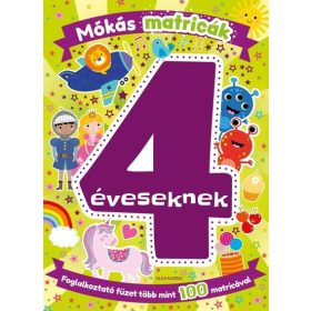 Foglalkoztató: Mókás matricák 4 éveseknek