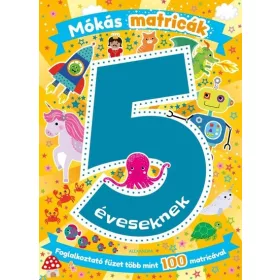 Foglalkoztató: Mókás matricák 5 éveseknek