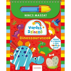 Foglalkoztató: Varázs színező - Dinoszauruszok