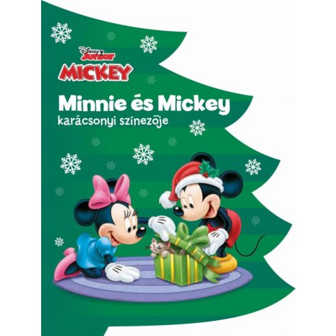 : Disney - Minnie és Mickey karácsonyi színezője