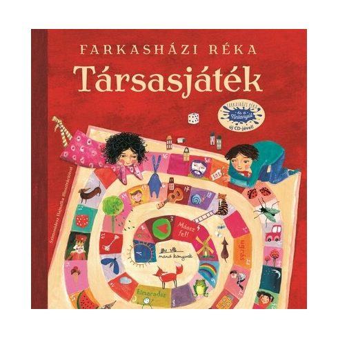 Farkasházi Réka: Társasjáték (könyv + CD)