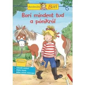   Hanna Sörensen: Bori mindent tud a pónikról - Barátnőm, Bori foglalkoztató