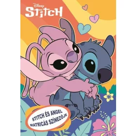 Színező: Stitch és Angel matricás színezője