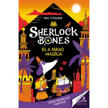   Tim Collins: Sherlock Bones és a fáraó maszkja - Zseblámpás Könyvek