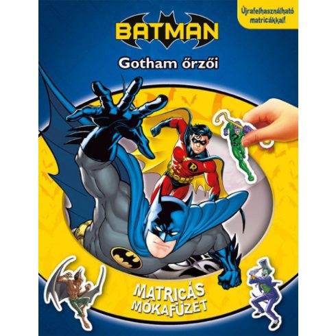 Matricás mókafüzet - BatmanGotham őrzői