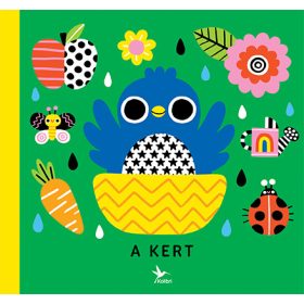   Színek a babának - A kert - Zizegő textilkönyv rágókával