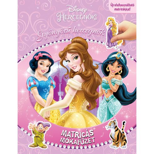 : Disney – Matricás mókafüzet: Gyönyörű hercegnők