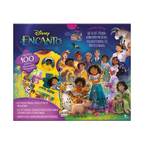 : Disney - Encanto - Táskakönyv - Az első táskakönyvem mesével, feladatokkal és matricákkal
