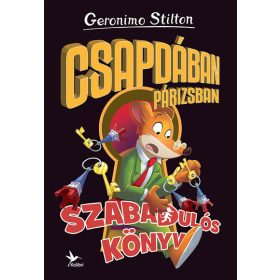   Geronimo Stilton: Csapdában Párizsban - Szabadulós könyv 3.