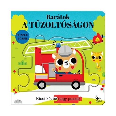 Lapozó: Barátok a tűzoltóságon - Kicsi kézbe nagy puzzle - Totyogó könyvtár