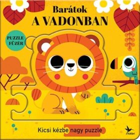   Lapozó: Barátok a vadonban - Kicsi kézbe nagy puzzle - Totyogó könyvtár