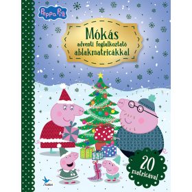   Peppa malac – Mókás adventi foglalkoztató ablakmatricákkal