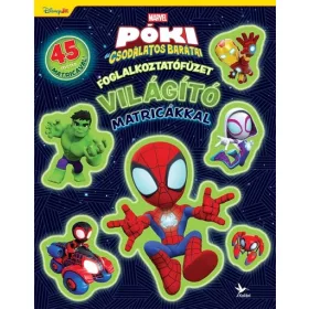   Marvel: Foglalkoztatófüzet világító matricákkal - Póki