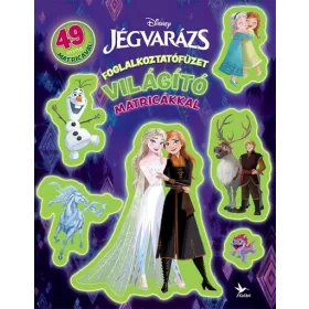  Disney: Foglalkoztatófüzet világító matricákkal - Jégvarázs