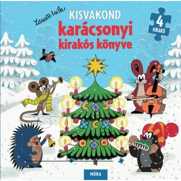 Zdenek Miler: Kisvakond karácsonyi kirakós könyve