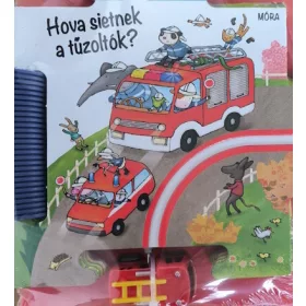 Puzzle és pálya - Hova sietnek a tűzoltók?