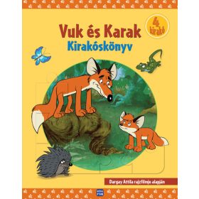   Puzzle-Könyv: Vuk és Karak - Kirakóskönyv - 5 kirakó (új kiadás)