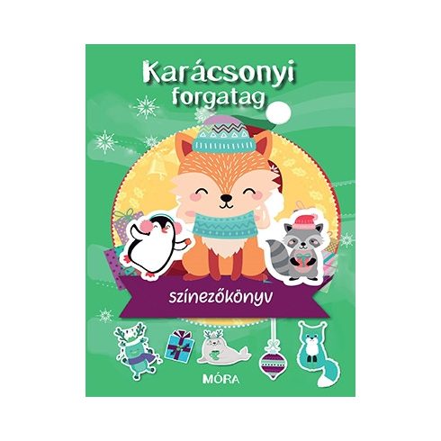 Előrendelhető: Karácsonyi forgatag - Színezőkönyv §K