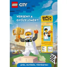   LEGO: Lego City - Verseny a győzelemért - Autóversenyző, kupa és bukósisak