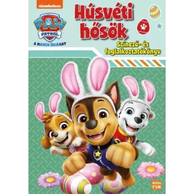   Foglalkoztató: Mancs Őrjárat - Húsvéti hősök - Színező-és foglalkoztatókönyv §H