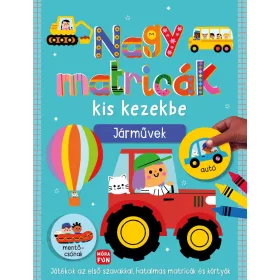Nagy matricák kis kezekbe - Járművek