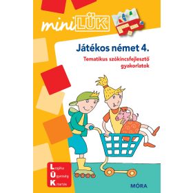   LÜK: Játékos német 4. - Tematikus szókincsfejlesztő gyakorlatok - miniLÜK