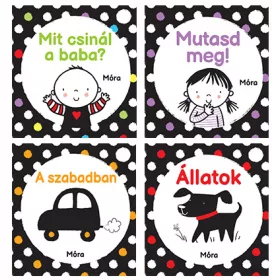 A baba első könyvtára - Négy kis könyv egy dobozban