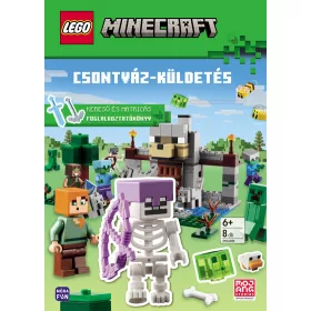   LEGO: Lego Minecraft: Csontváz-küldetés - Kereső és matricás foglalkoztatókönyv