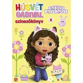   Foglalkoztató: Gabi babaháza - Húsvét Gabival - Színezőkönyv §H