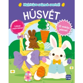 Foglalkoztató: Matricázz számok szerint! - Húsvét §H