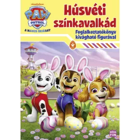   Mancs Őrjárat - Húsvéti színkavalkád - Foglalkoztatókönyv kivágható figurával §H