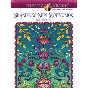   Jessica Mazurkiewicz: Skandináv népi motívumok - Színezőkönyv - Kreatív kikötő