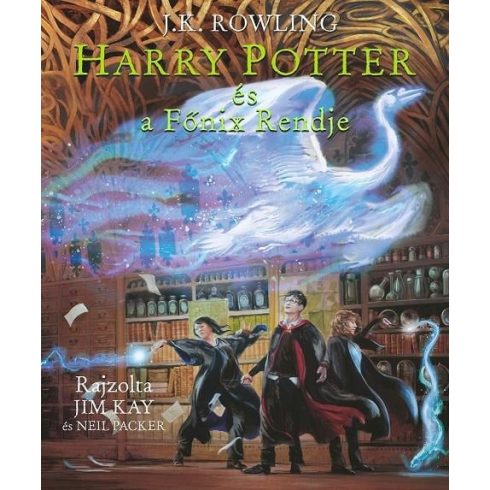 J. K. Rowling: Harry Potter és a Főnix Rendje - Illusztrált kiadás