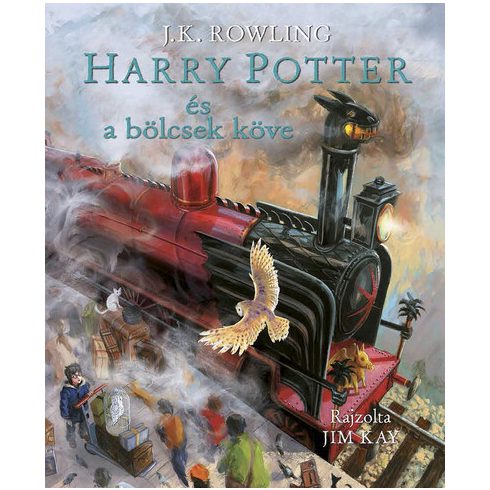 J. K. Rowling: Harry Potter és a bölcsek köve - Illusztrált kiadás