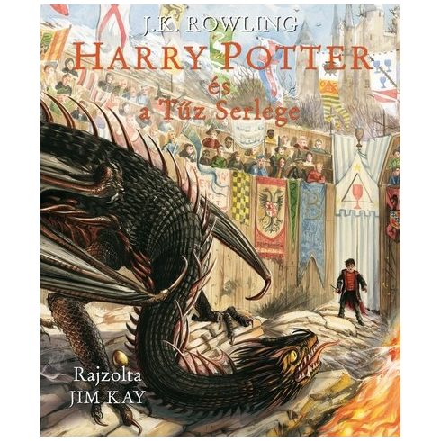 J. K. Rowling: Harry Potter és a Tűz Serlege - Illusztrált kiadás