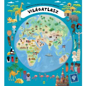   Világatlasz - Fedezd fel a világot hét kihajtható térképpel!