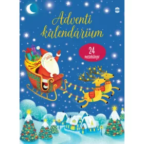   Előrendelhető: Adventi Kalendárium: Adventi Kalendárium - 24 mesekönyv (Kék)  §K