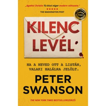   Peter Swanson: Kilenc levél - AGATHA CHRISTIE: Tíz kicsi néger modern változata