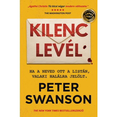 Peter Swanson: Kilenc levél - AGATHA CHRISTIE: Tíz kicsi néger modern változata