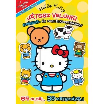   : Hello Kitty - Játssz velünk! Színező és foglalkoztatókönyv