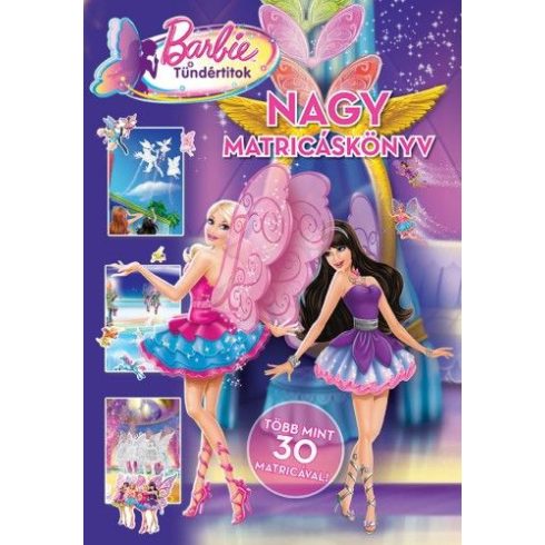 : Barbie - Tündértitok - Nagy matricáskönyv