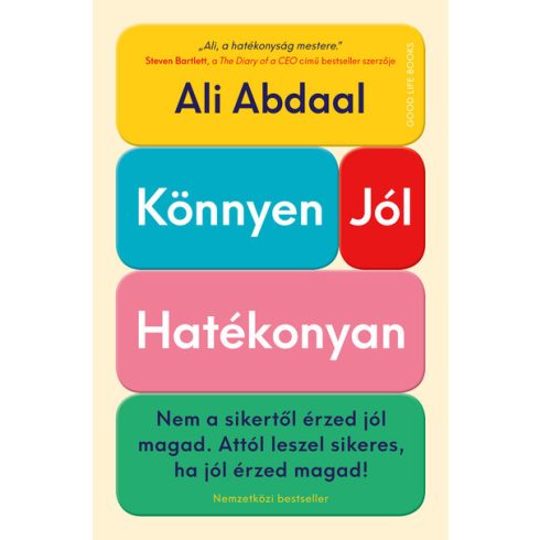 Előrendelhető: Ali Abdaal: Könnyen, jól, hatékonyan - Nem a sikertől érzed jól magad. Attól leszel sikeres, ha jól érzed magad!