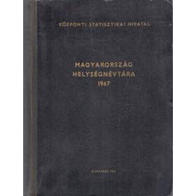 Magyarország helységnévtára 1967 (antikvár)