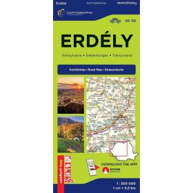   Térkép: Erdély - Comfort autótérkép (2025, új kiadás)