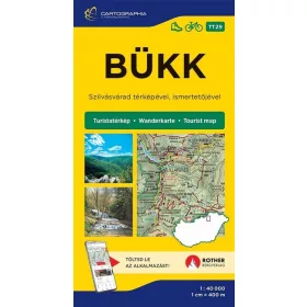   Térkép: Bükk - Turistatérkép-sorozat 29. - Szilvásvárad térképével, ismertetőjével (új kiadás, 2025)