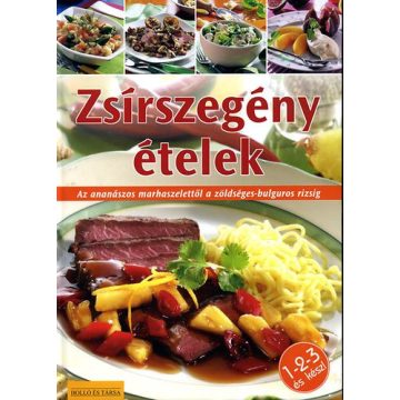 Zsírszegény ételek