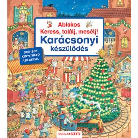   Franziska Harvey: Ablakos Keress, találj, mesélj! - Karácsonyi készülődés §K